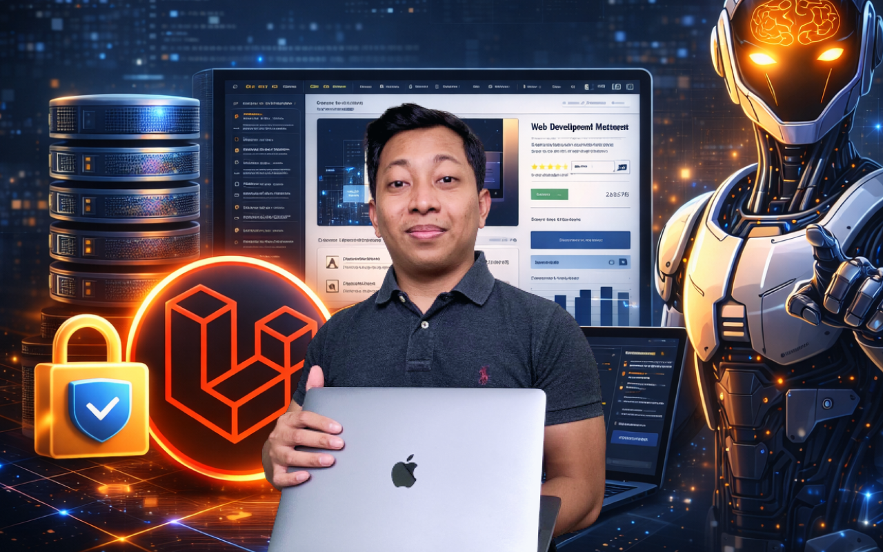 Kelas Claude AI-Assisted Laravel 12 Sampe Mahir: Web Online Course di BuildWithAngga